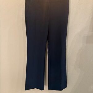 Ann Taylor Classic Navy Wide Leg Pants - size 6